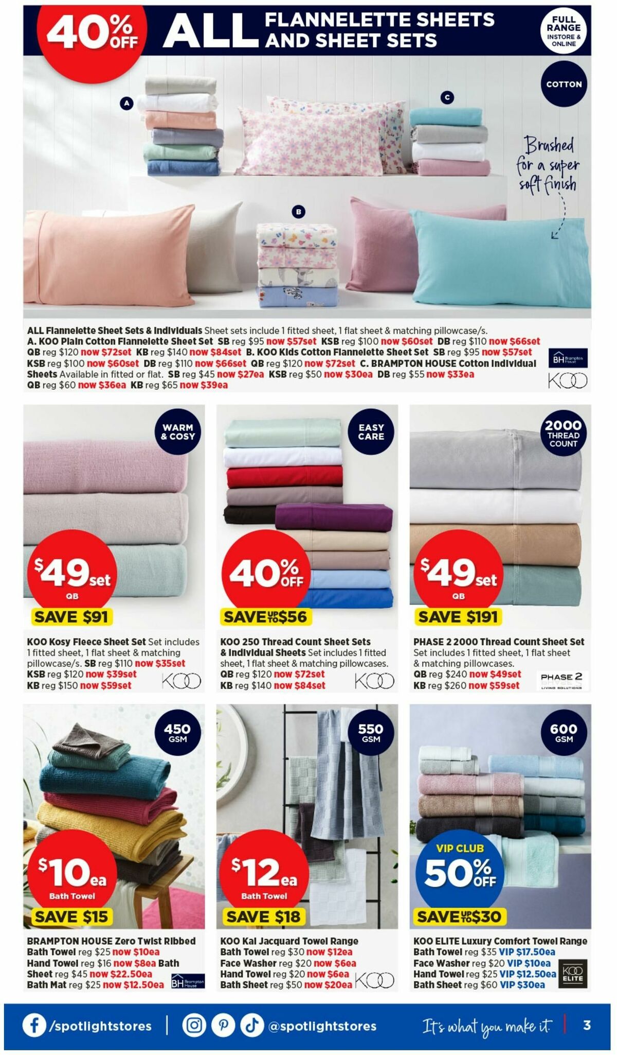 Spotlight Catalogues from 20 March