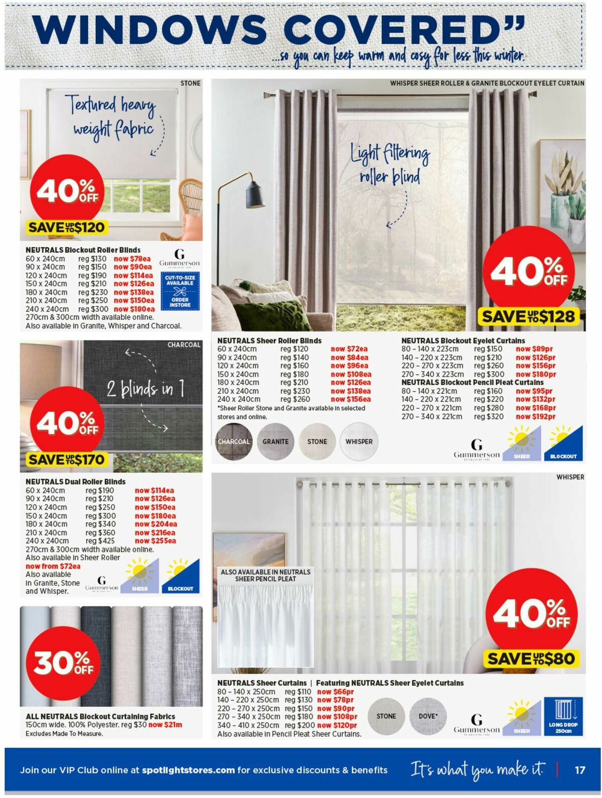 Spotlight Catalogues from 8 May