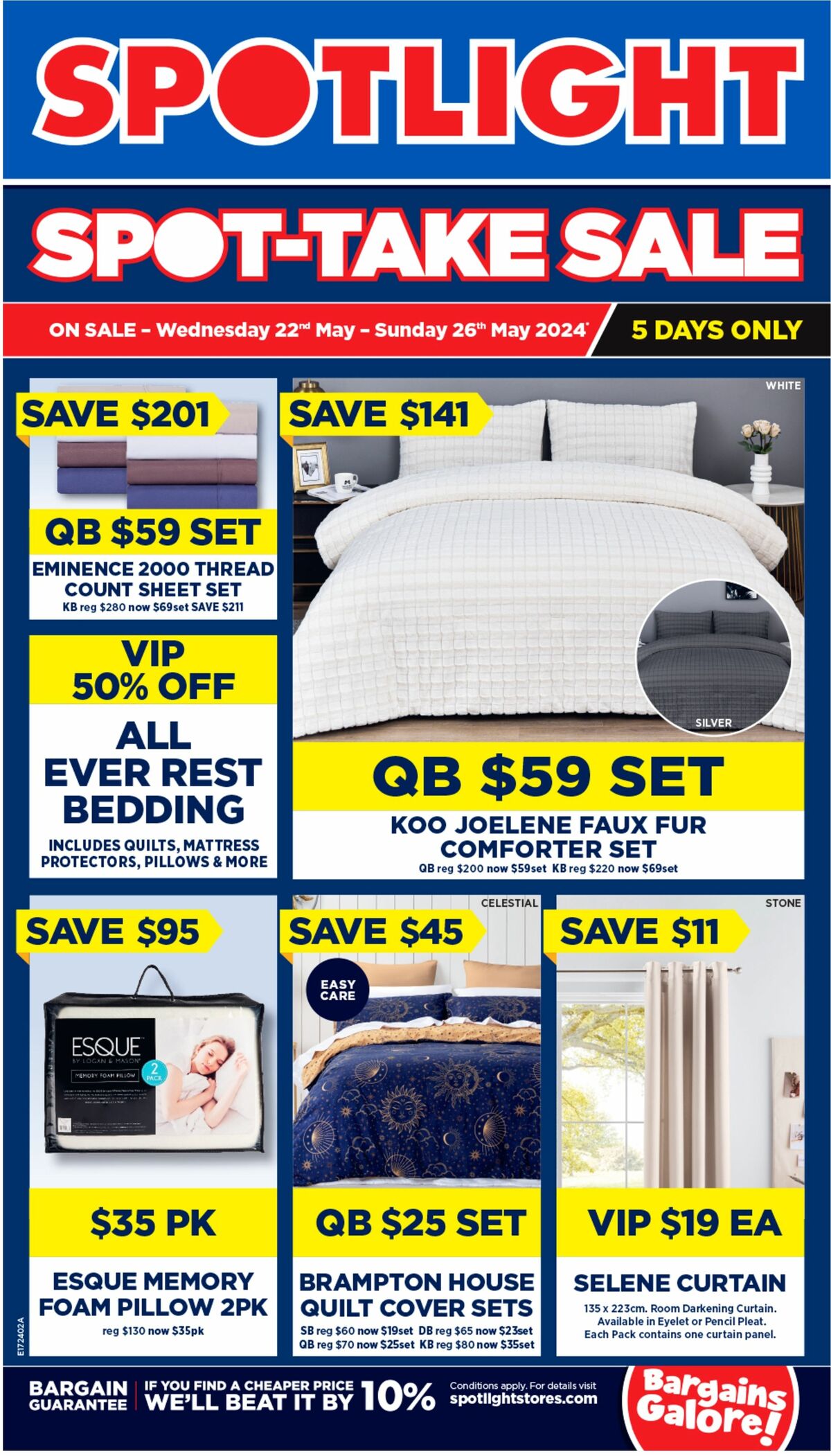 Spotlight Catalogues from 22 May