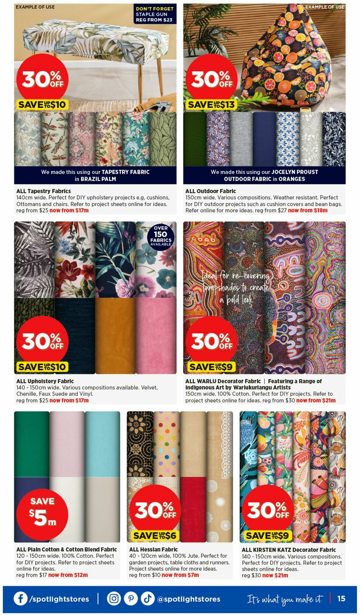 Spotlight Catalogues from 17 July