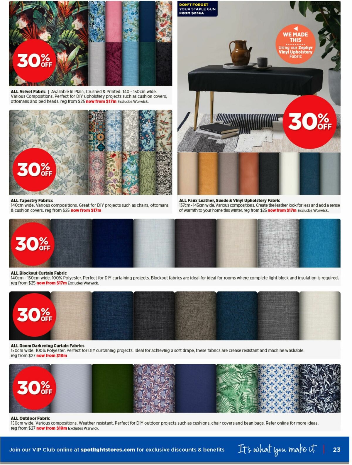 Spotlight Catalogues from 4 September