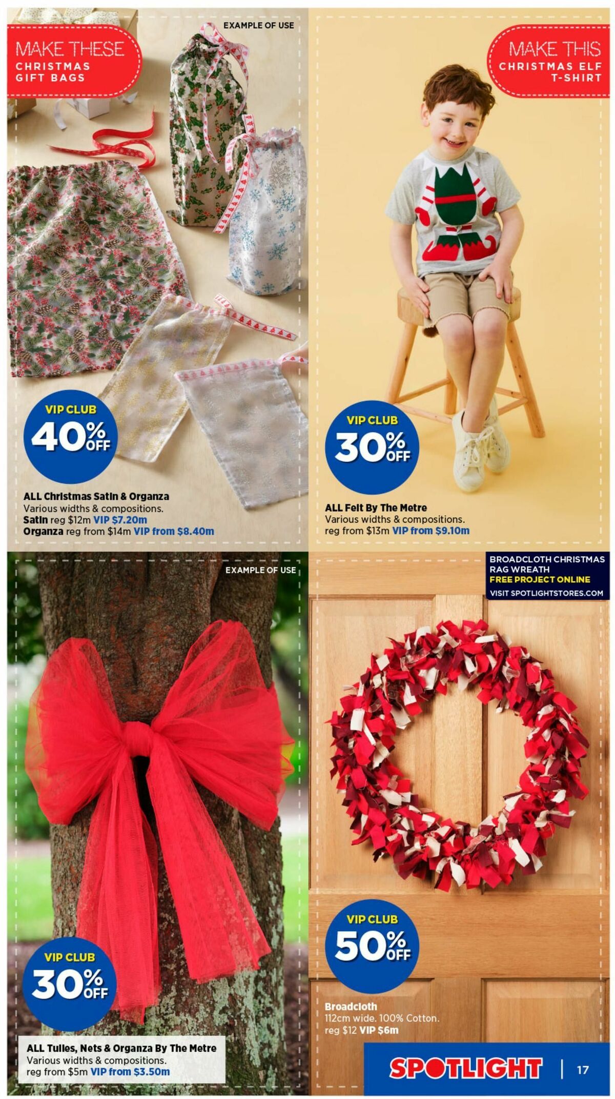 Spotlight VIP Creative - Christmas Catalogues from 16 October