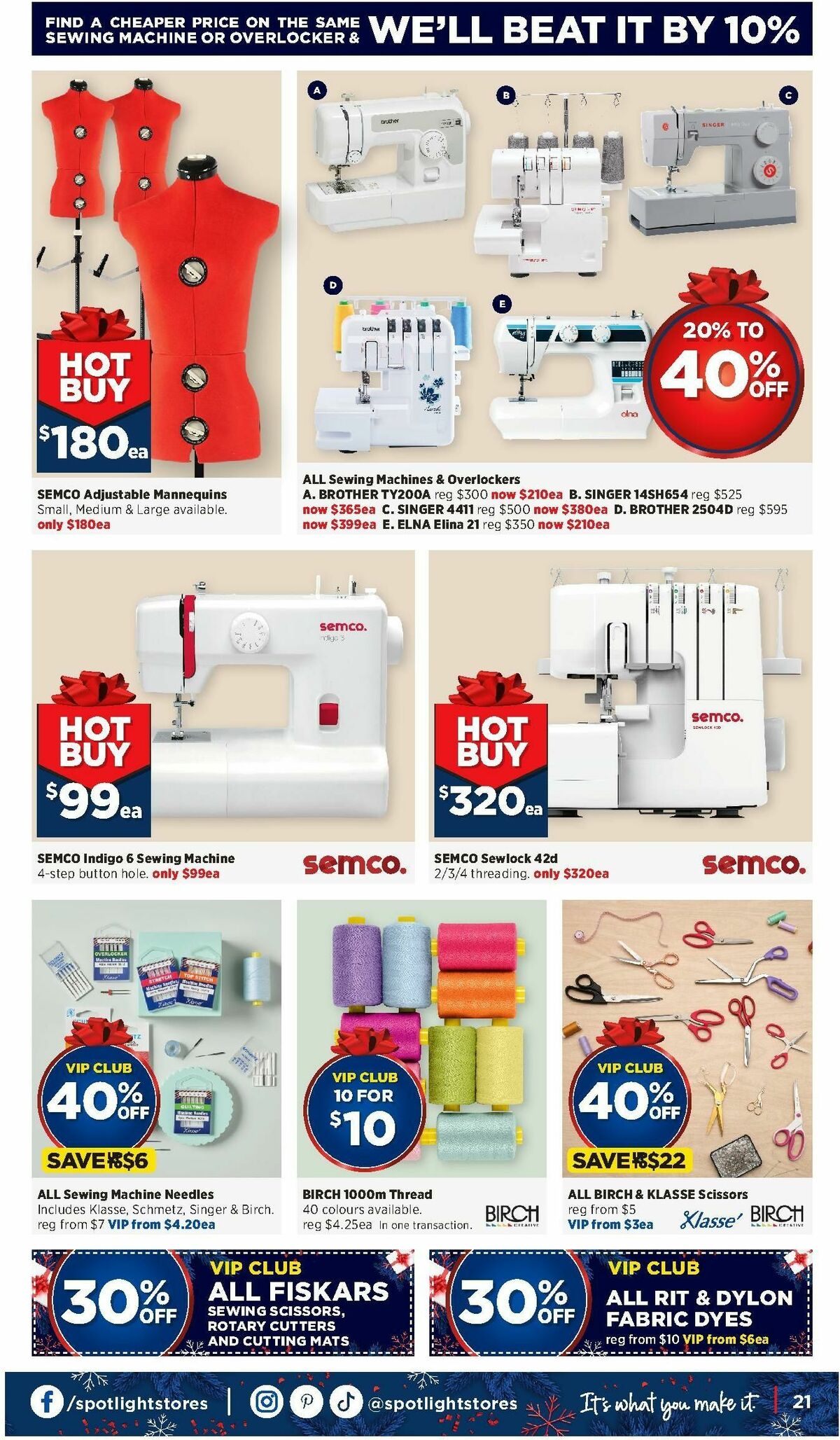 Spotlight Catalogues from 4 December