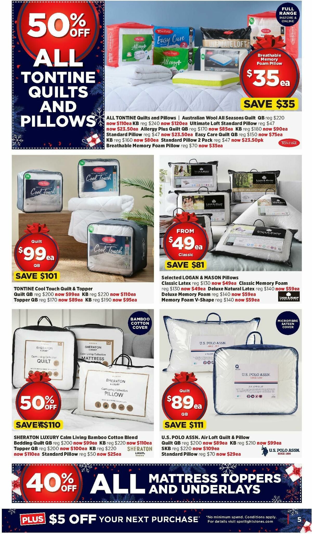 Spotlight Catalogues from 4 December