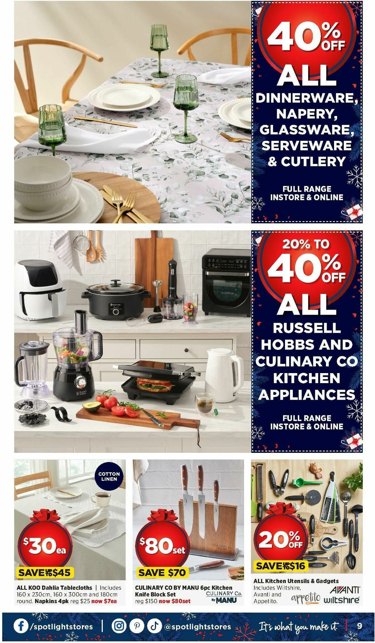 Spotlight Catalogues from 4 December