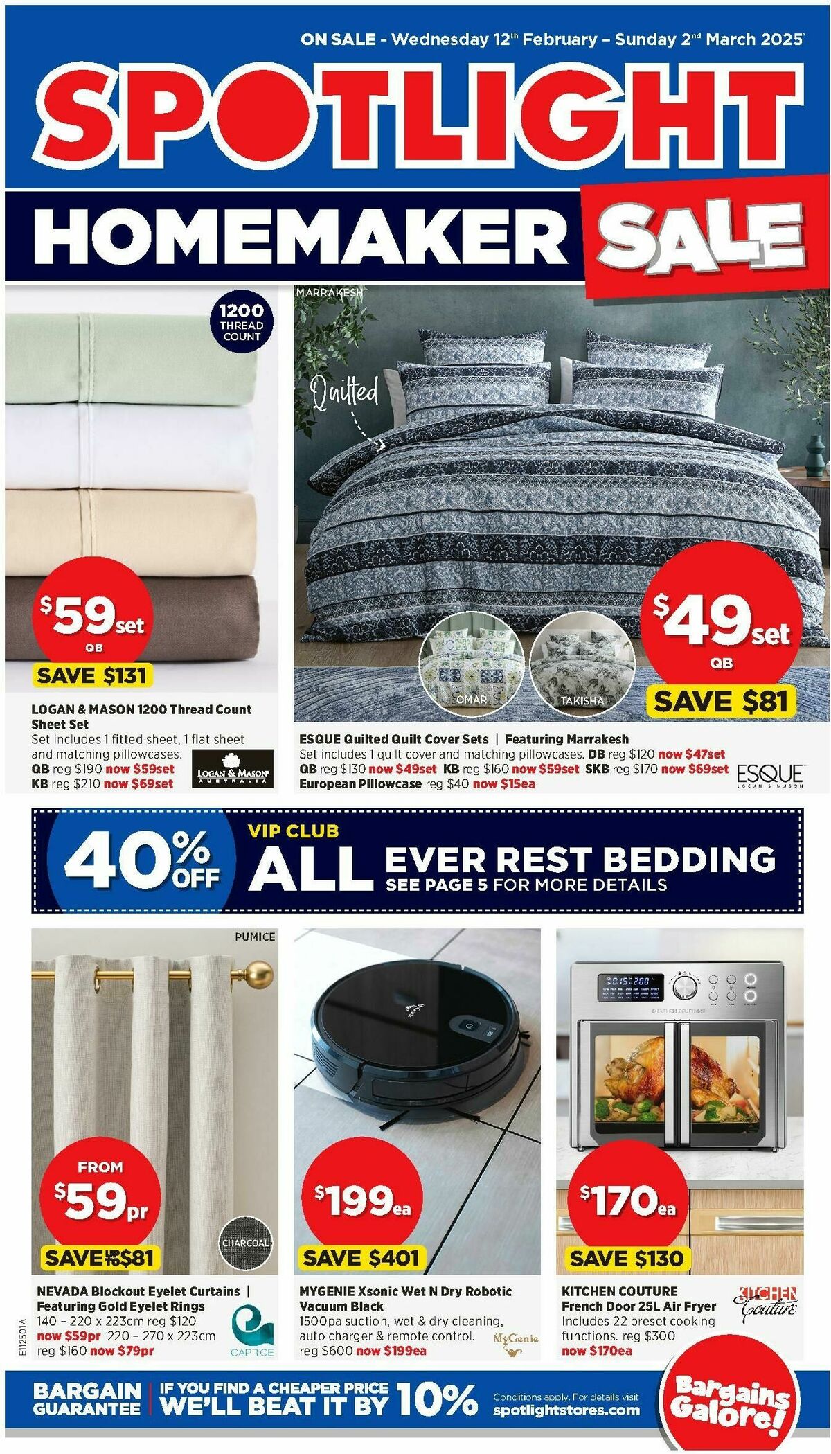 Spotlight Catalogues from 12 February