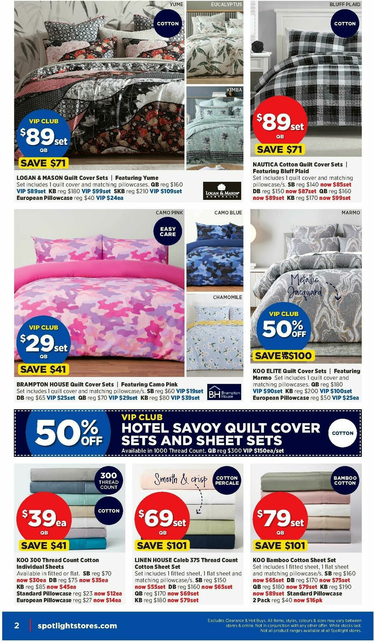 Spotlight Catalogues from 12 February