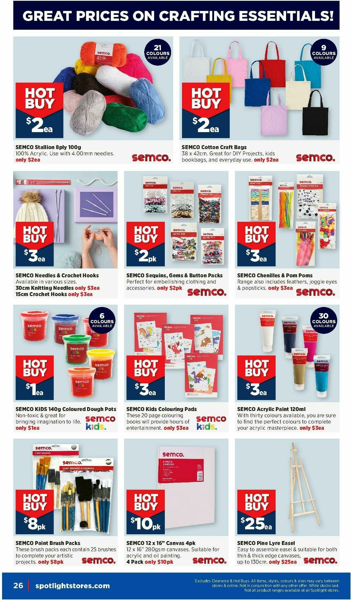 Spotlight Catalogues from 12 February