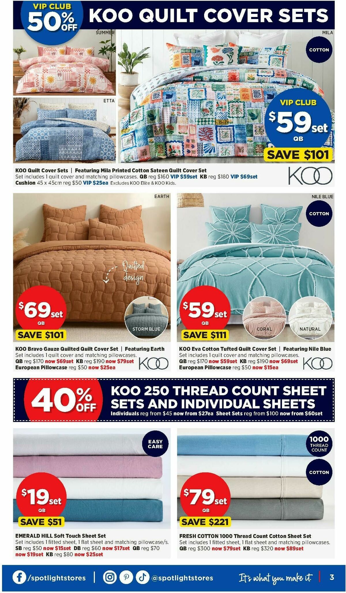 Spotlight Catalogues from 12 February