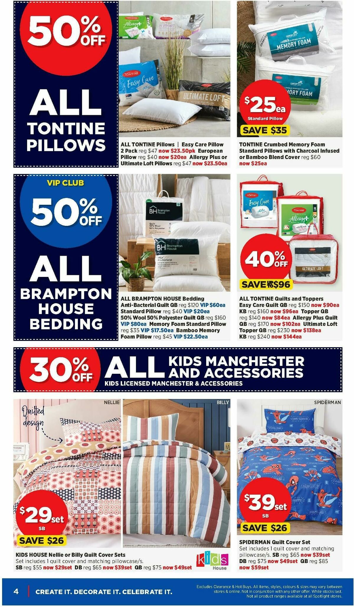 Spotlight Catalogues from 12 February