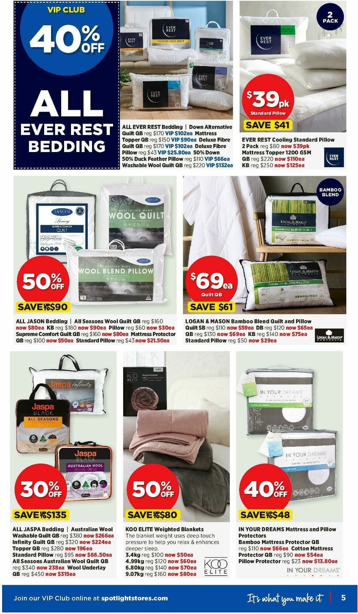 Spotlight Catalogues from 12 February