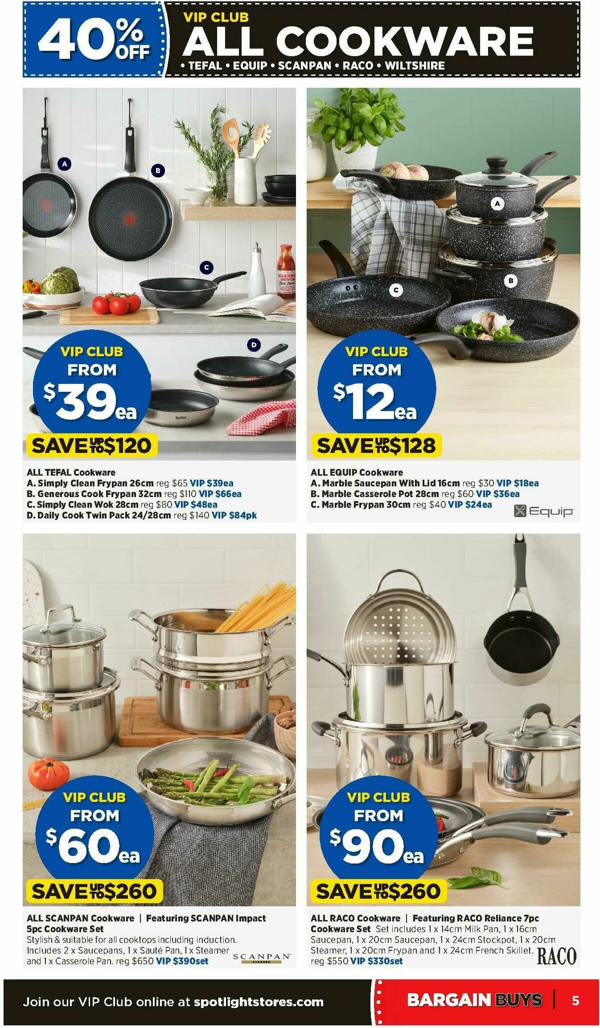 Spotlight Catalogues from 26 February