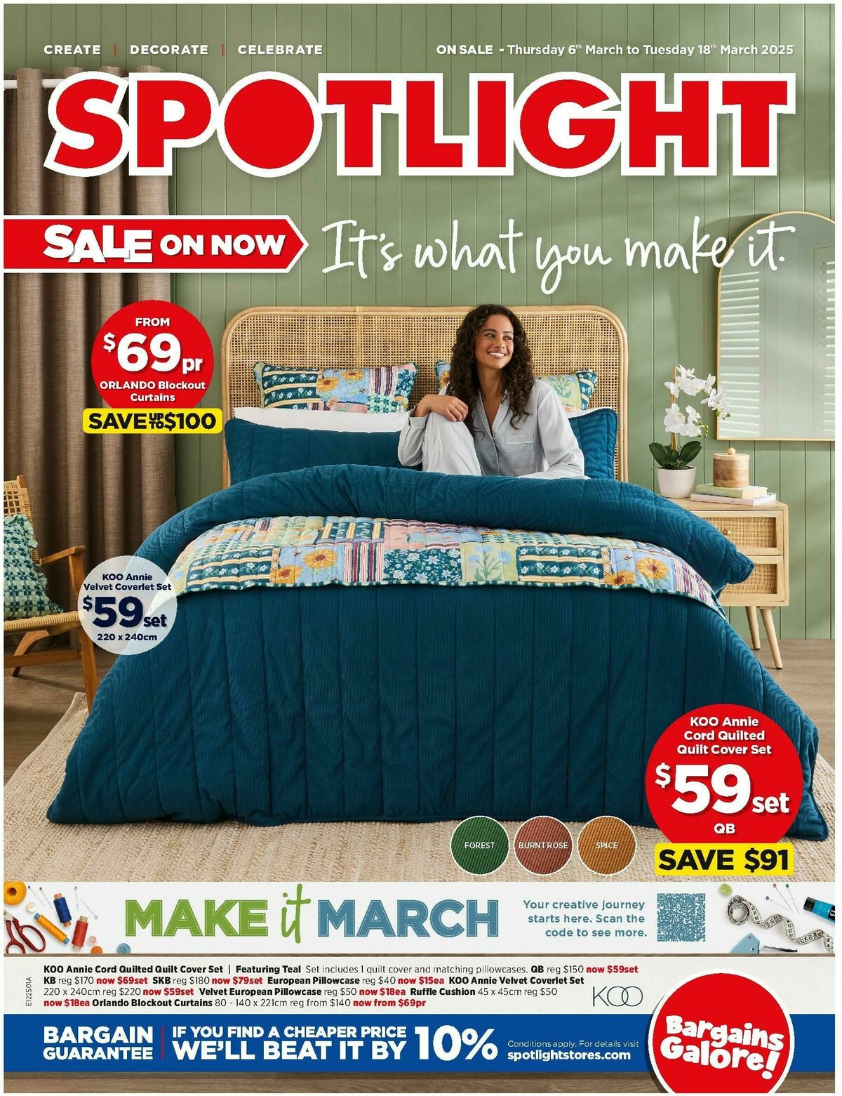 Spotlight Catalogues from 6 March