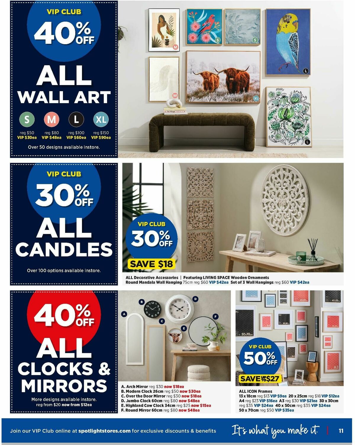 Spotlight Catalogues from 6 March