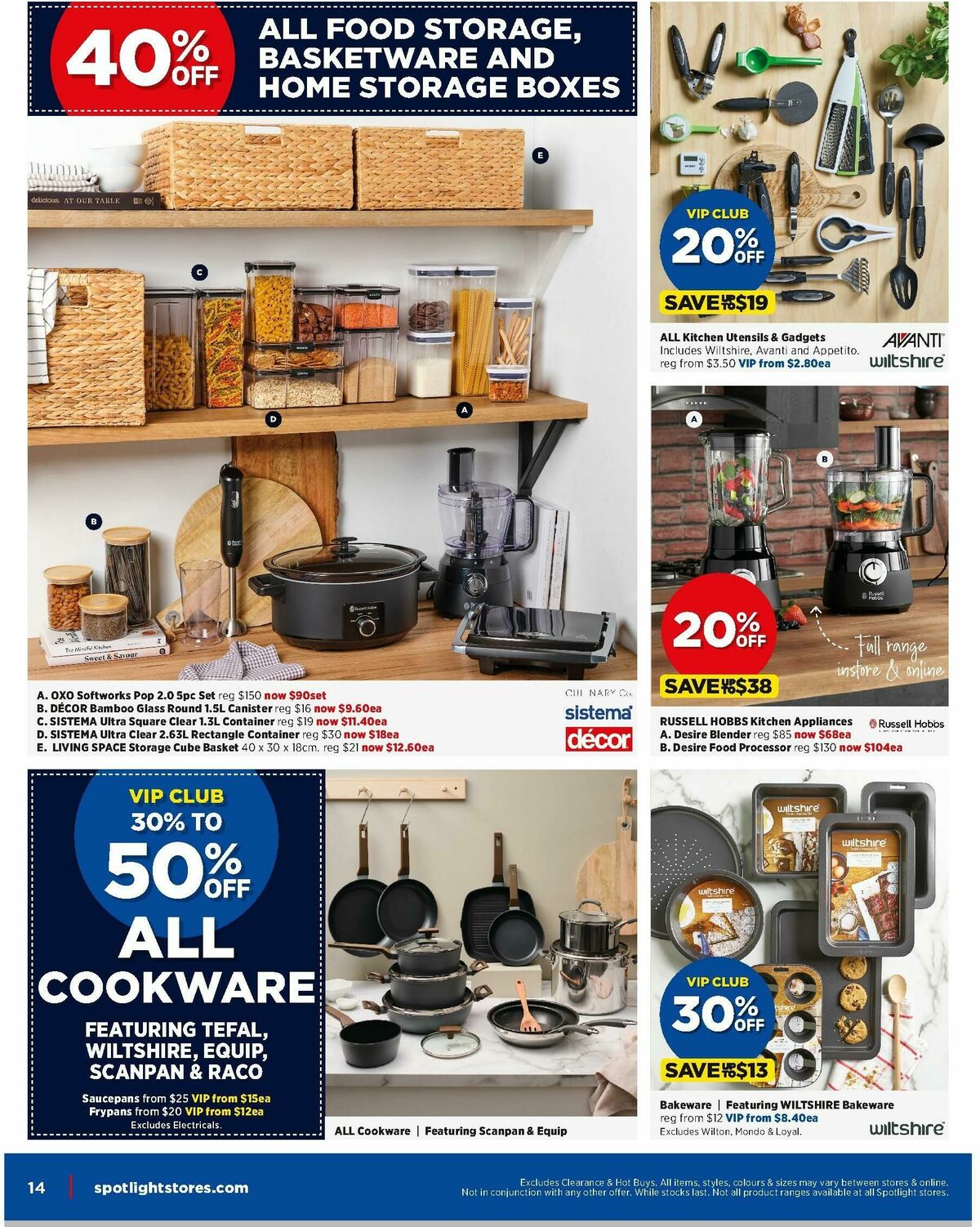 Spotlight Catalogues from 6 March