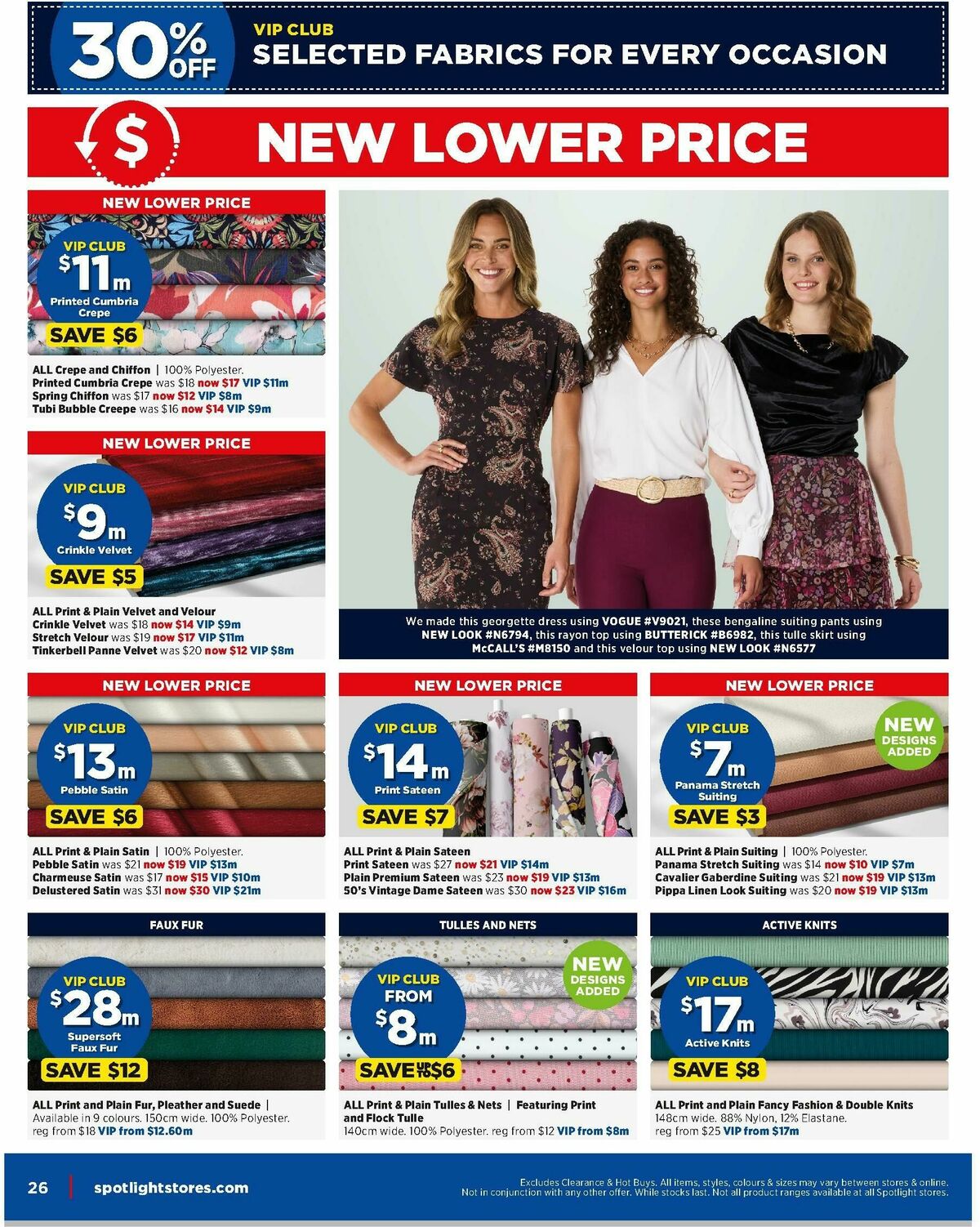 Spotlight Catalogues from 6 March