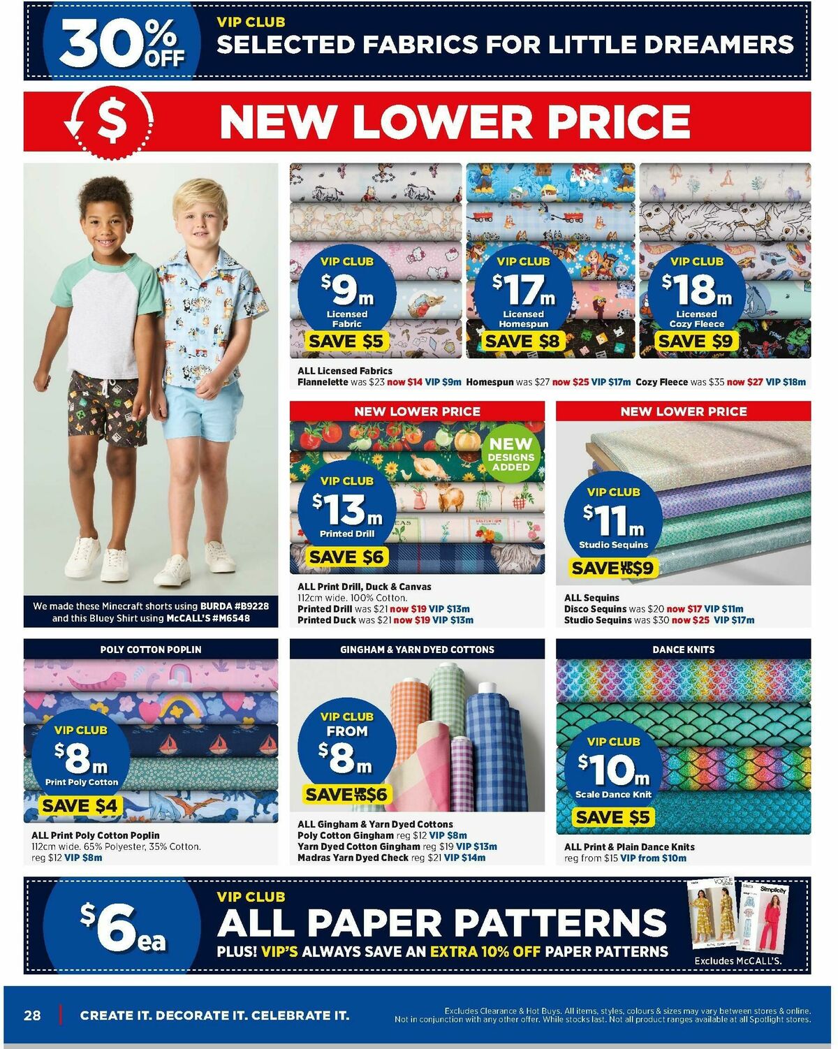 Spotlight Catalogues from 6 March