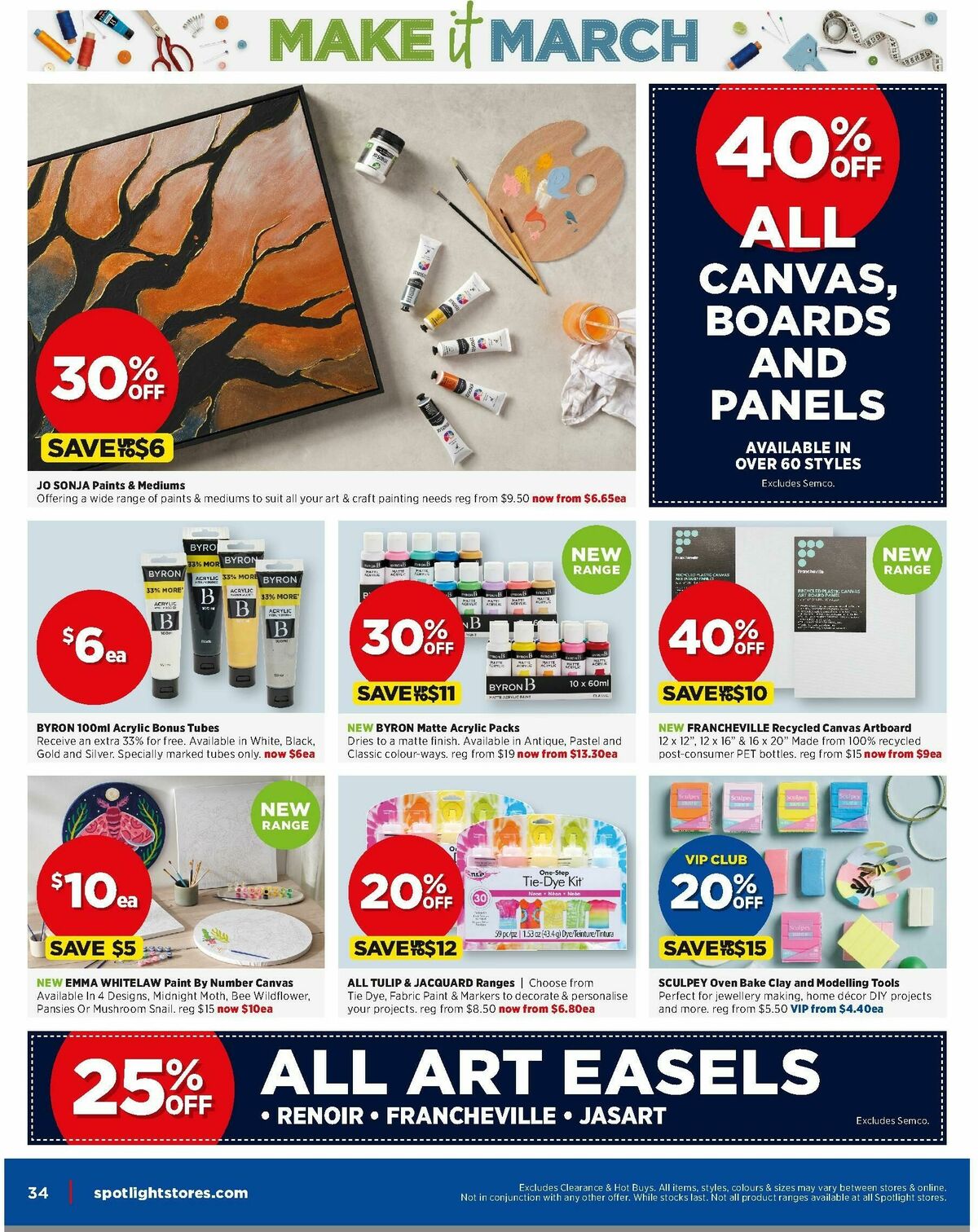 Spotlight Catalogues from 6 March