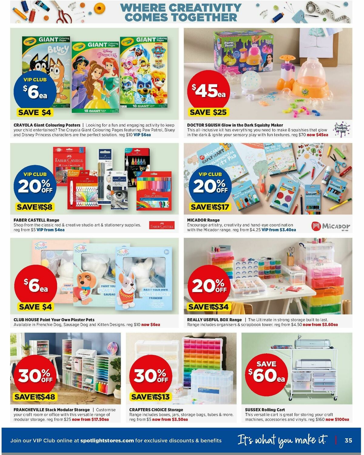 Spotlight Catalogues from 6 March