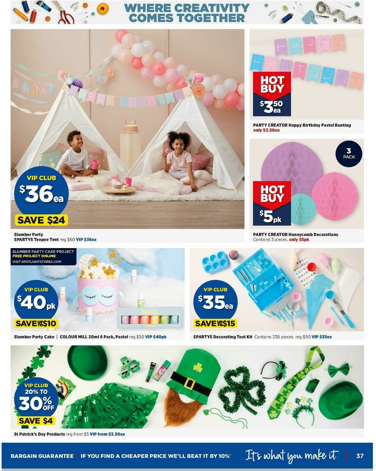 Spotlight Catalogues from 6 March