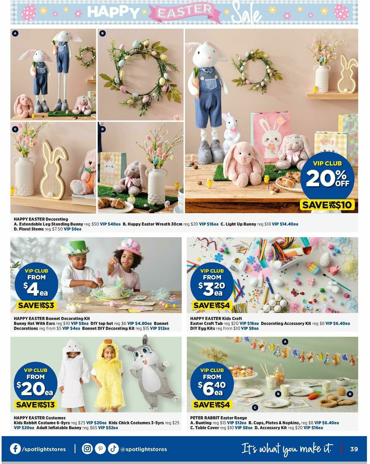 Spotlight Catalogues from 6 March