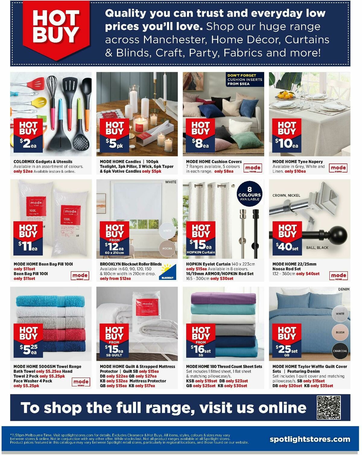 Spotlight Catalogues from 6 March