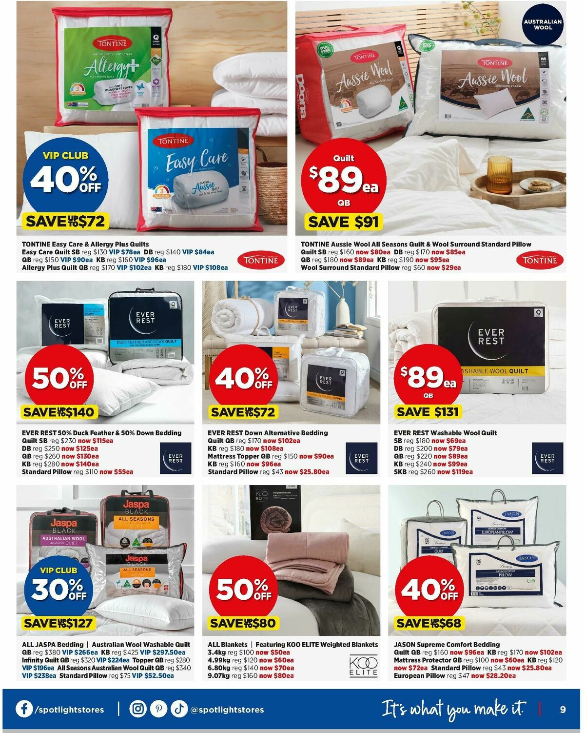 Spotlight Catalogues from 6 March