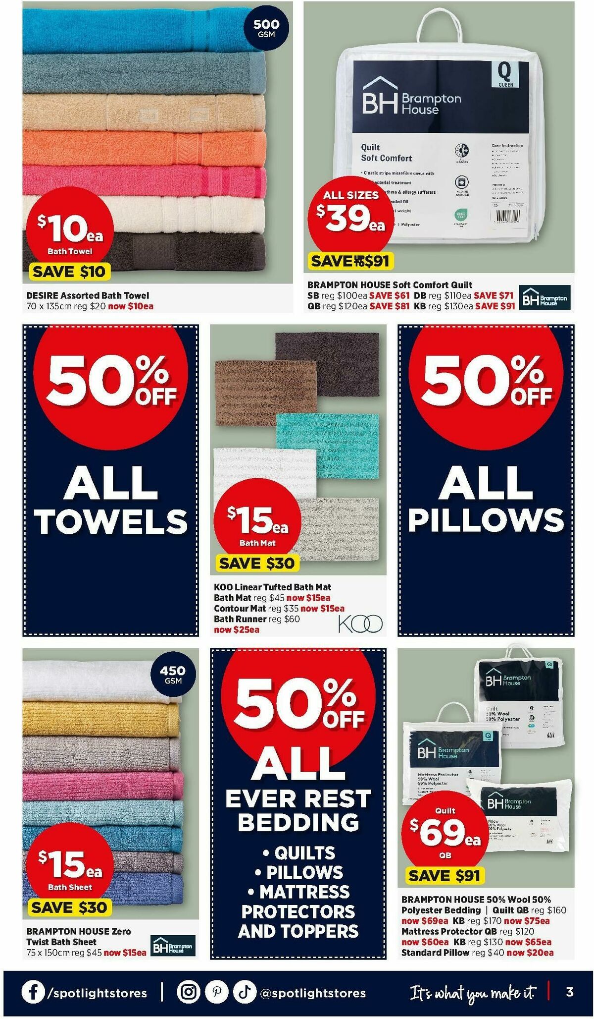 Spotlight Catalogues from 12 March