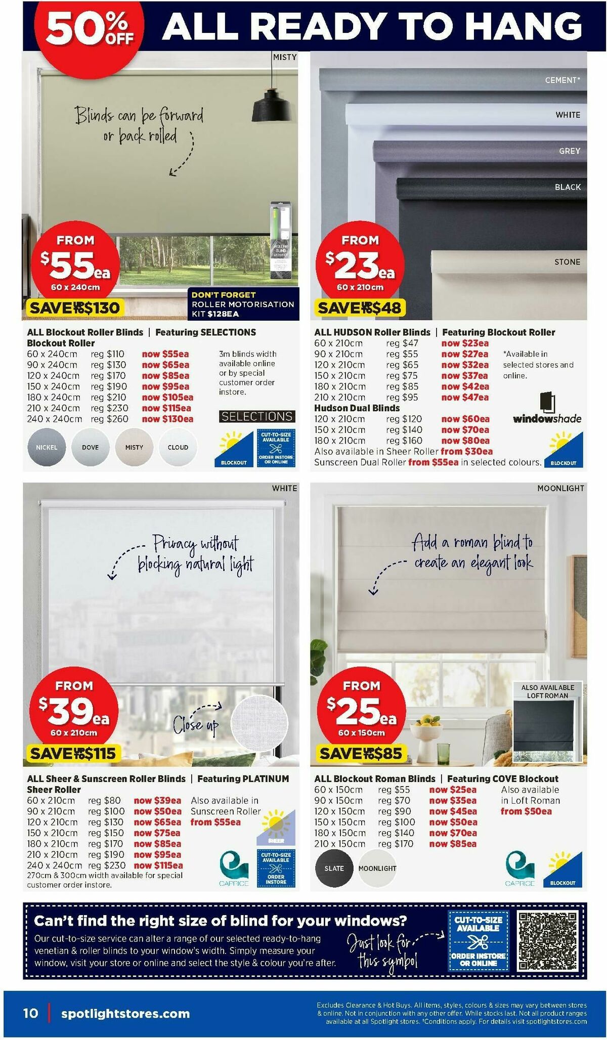 Spotlight Catalogues from 19 March