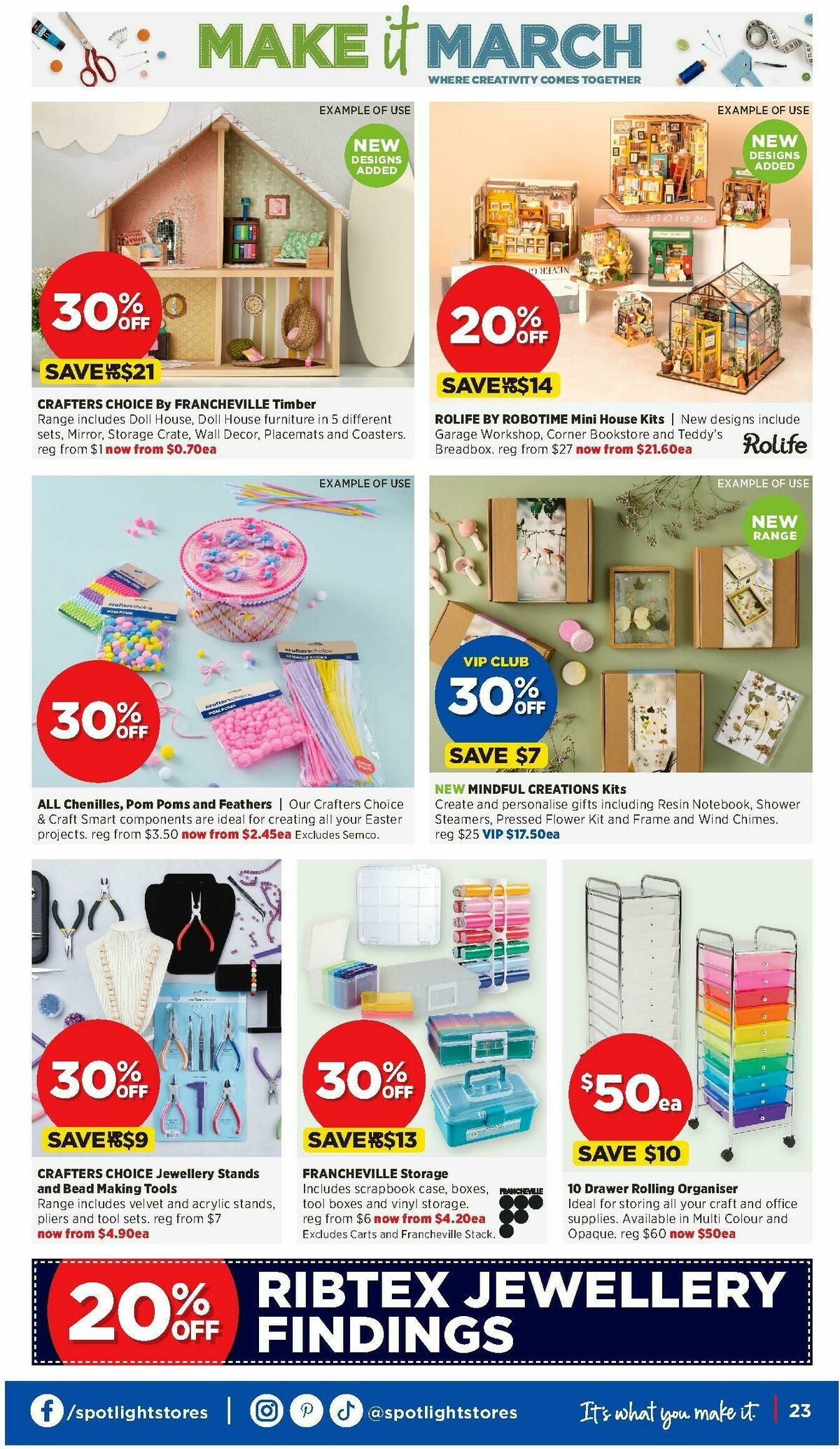 Spotlight Catalogues from 19 March