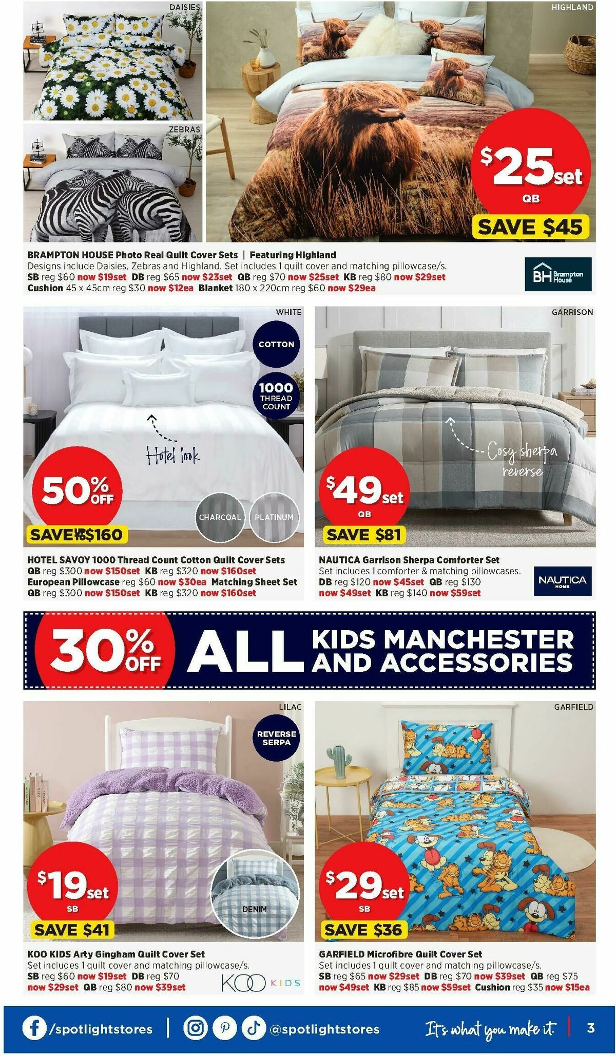 Spotlight Catalogues from 19 March