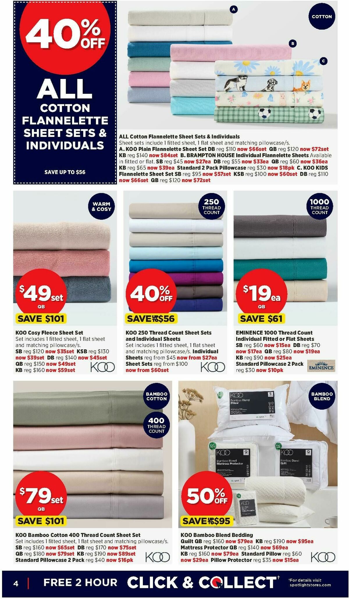 Spotlight Catalogues from 19 March