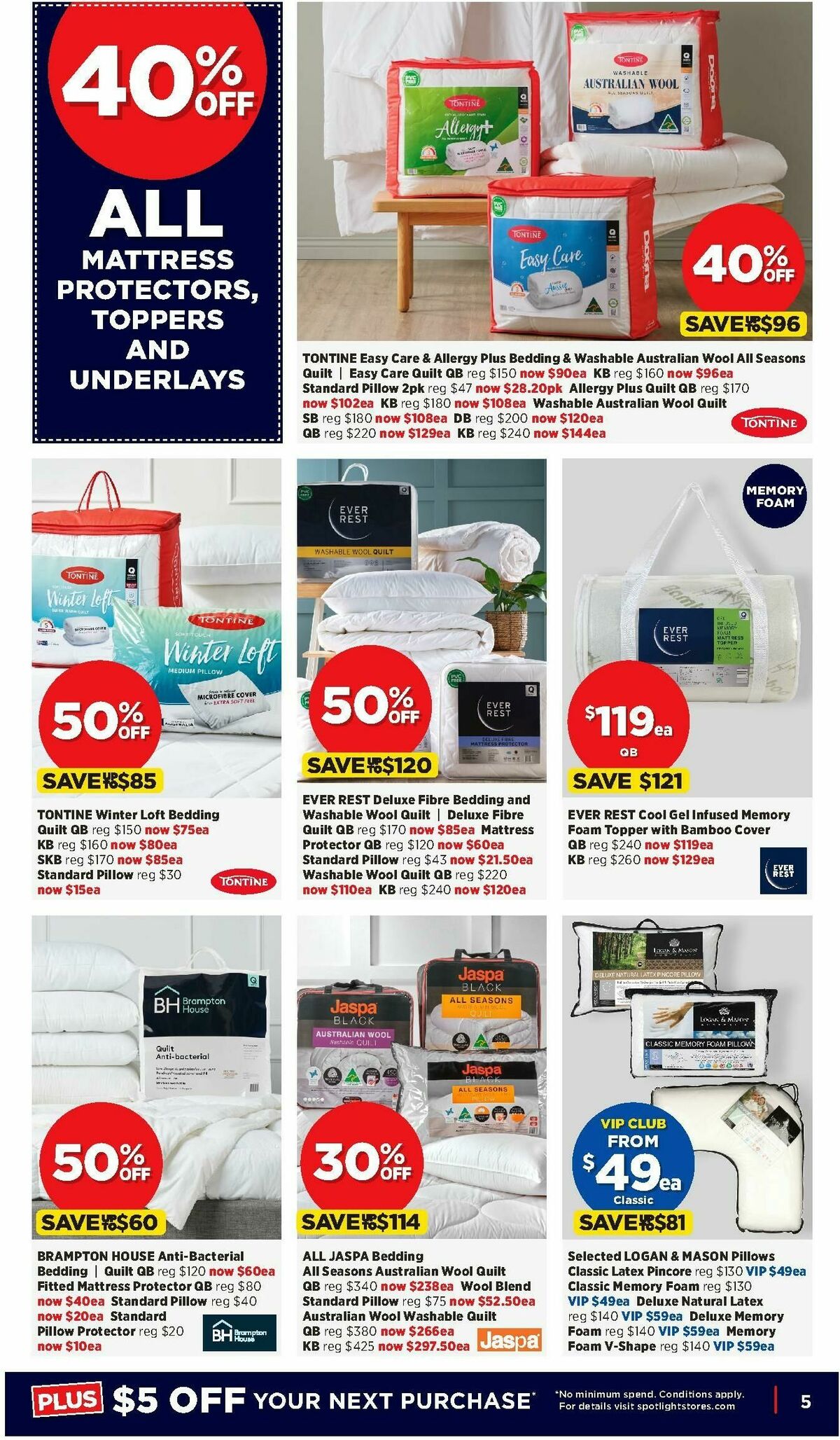 Spotlight Catalogues from 19 March