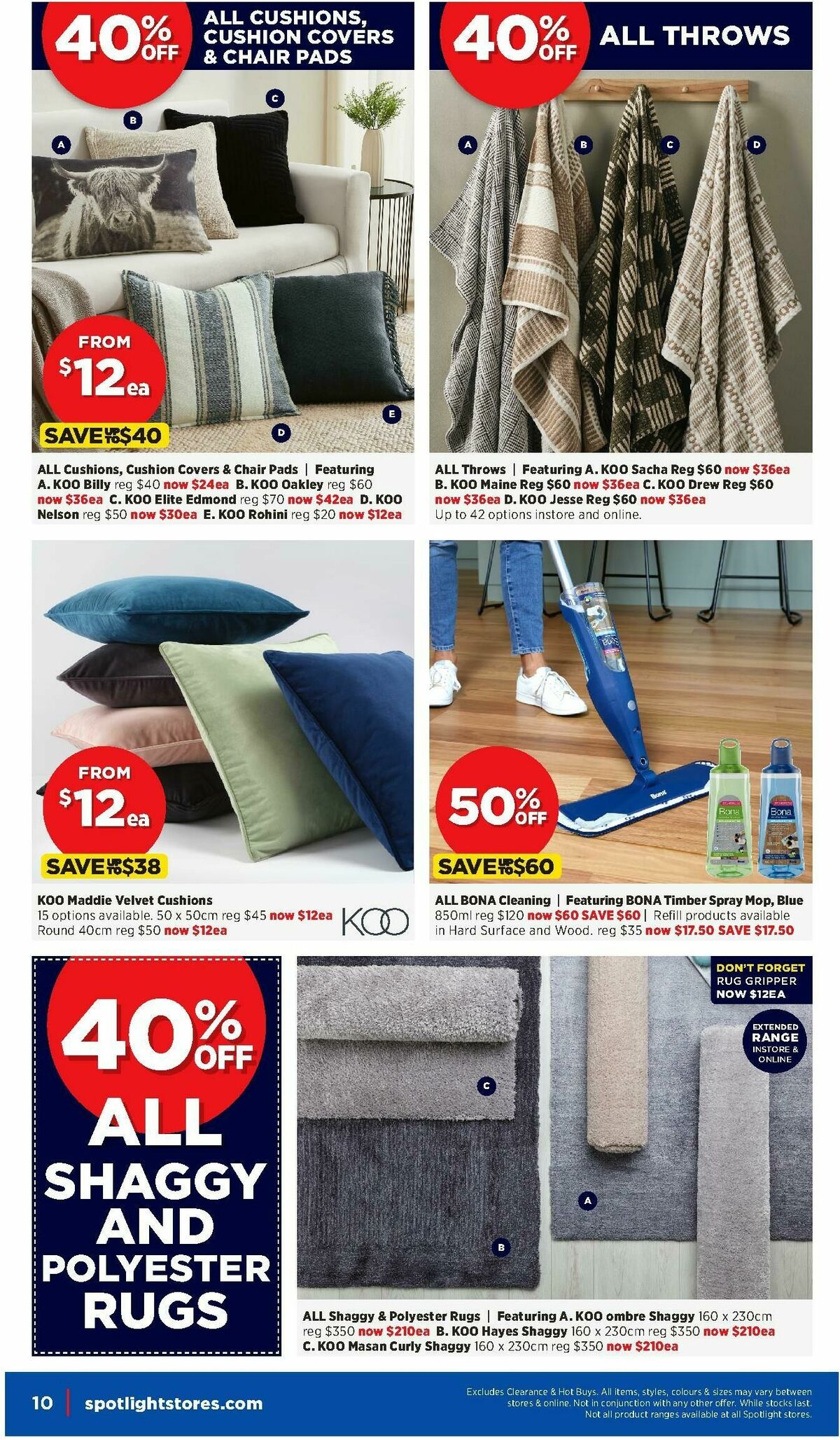 Spotlight Catalogues from 2 April