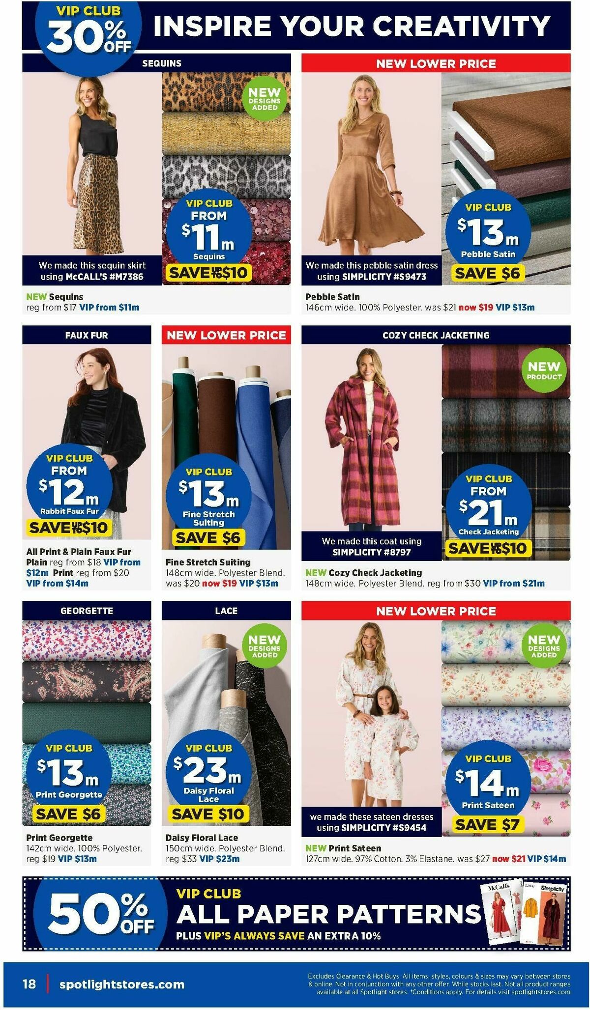 Spotlight Catalogues from 2 April