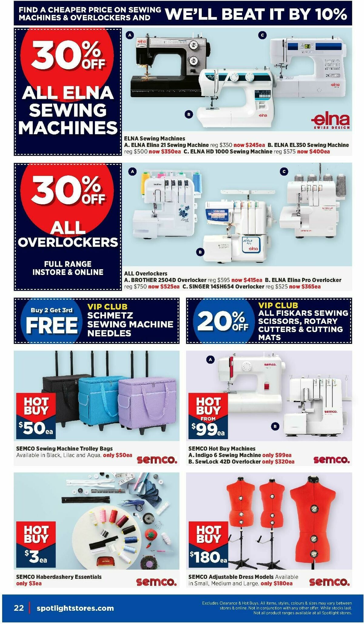 Spotlight Catalogues from 2 April