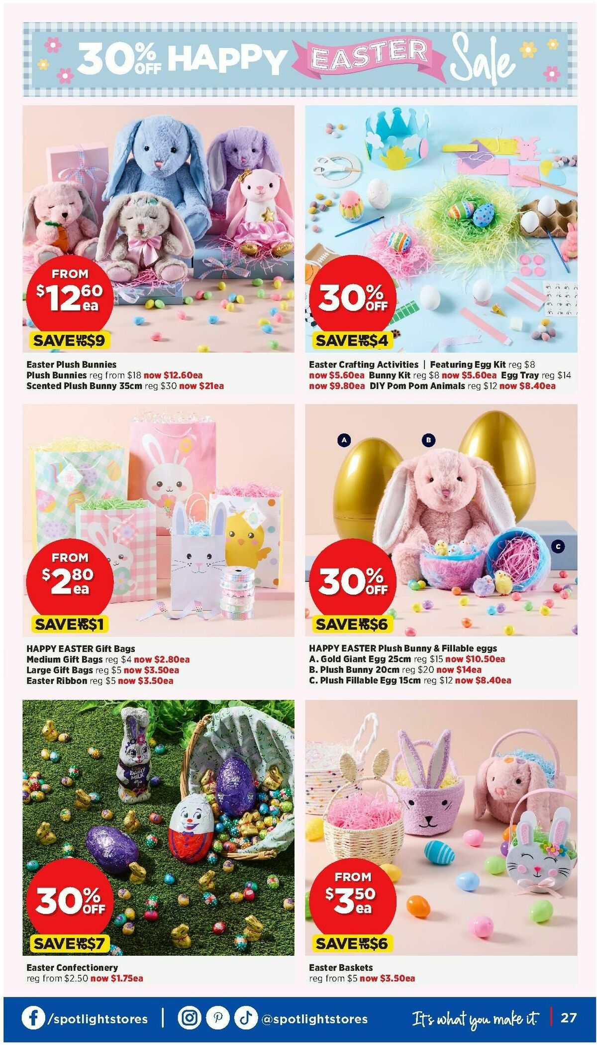 Spotlight Catalogues from 2 April