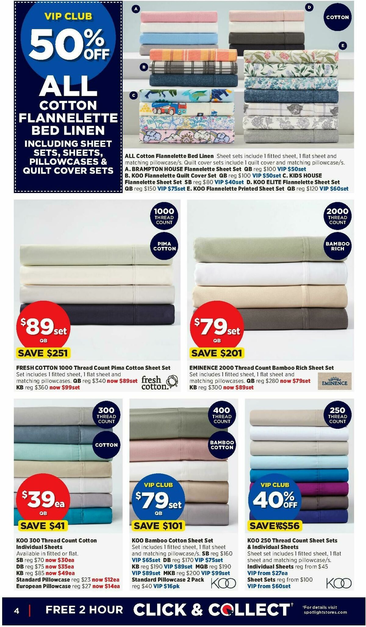 Spotlight Catalogues from 2 April