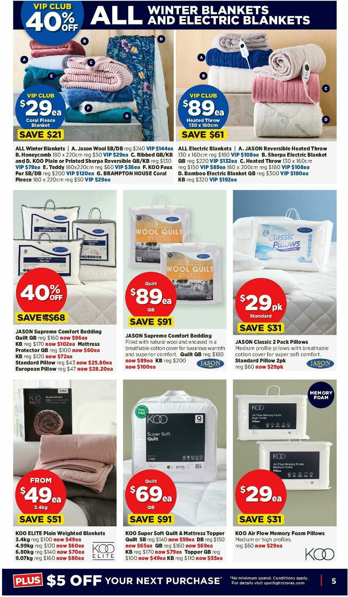 Spotlight Catalogues from 2 April