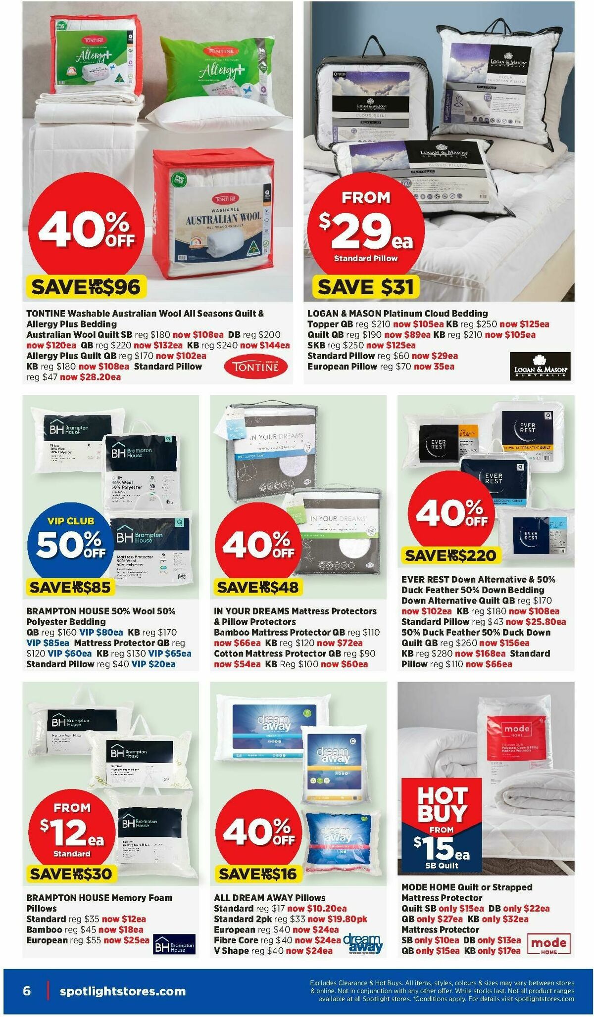 Spotlight Catalogues from 2 April