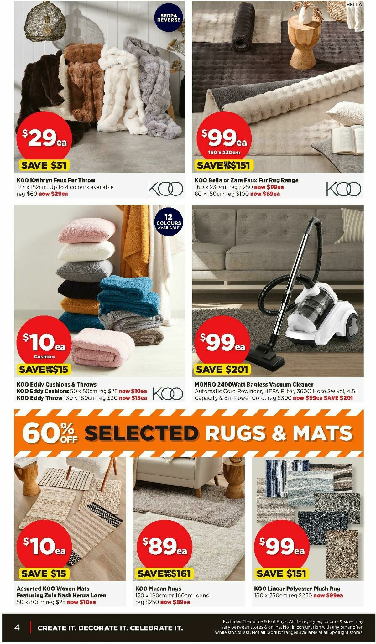 Spotlight Catalogues from 9 April