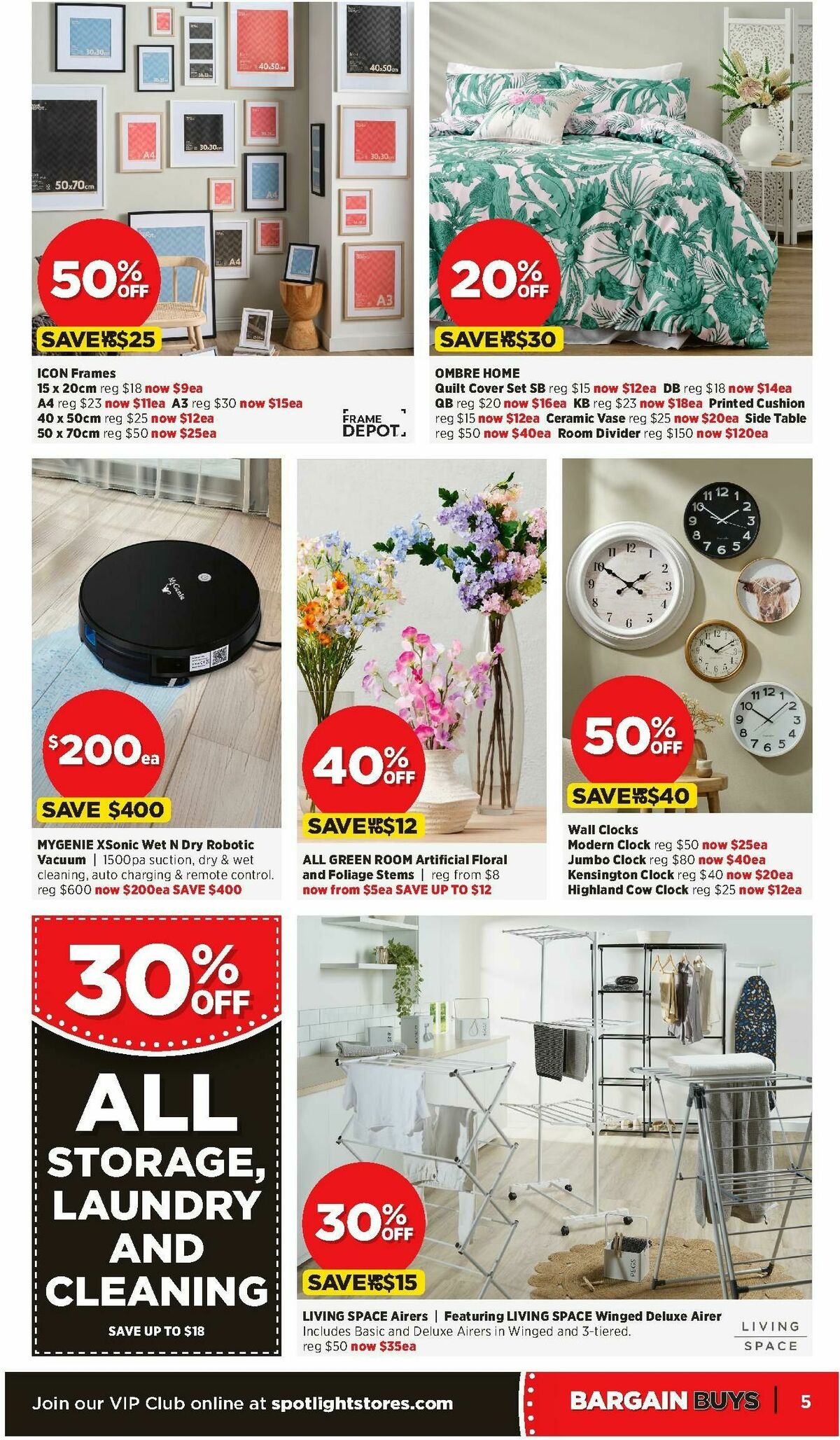 Spotlight Catalogues from 9 April