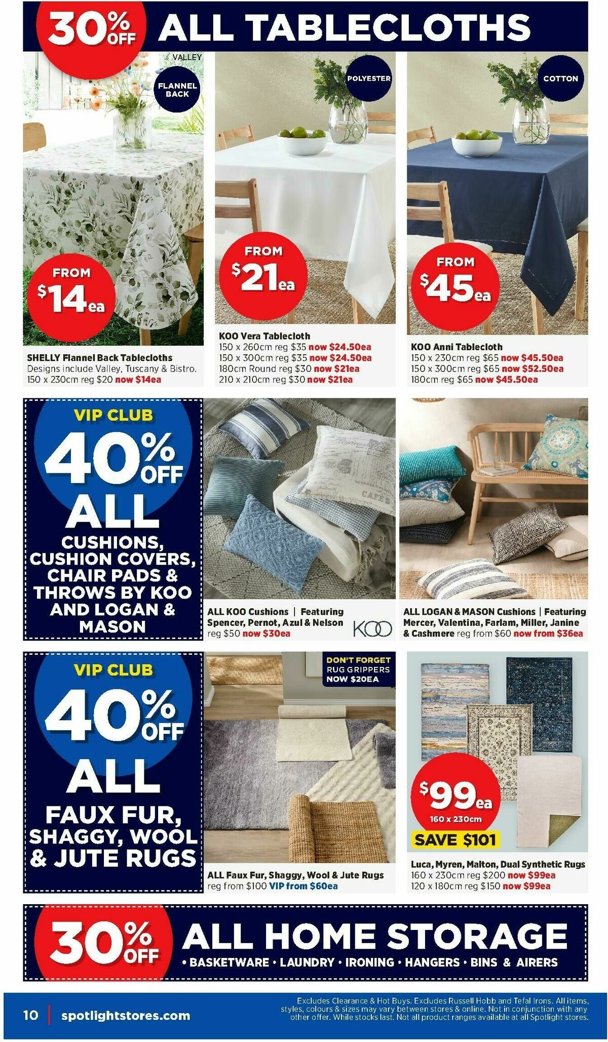 Spotlight Catalogues from 30 April