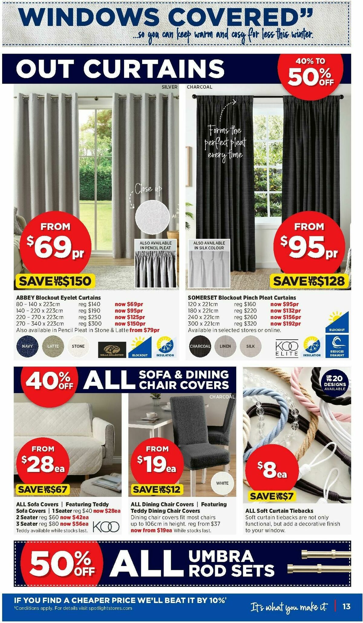 Spotlight Catalogues from 30 April