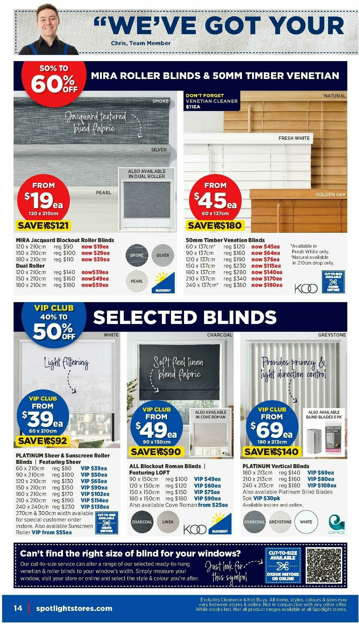 Spotlight Catalogues from 30 April