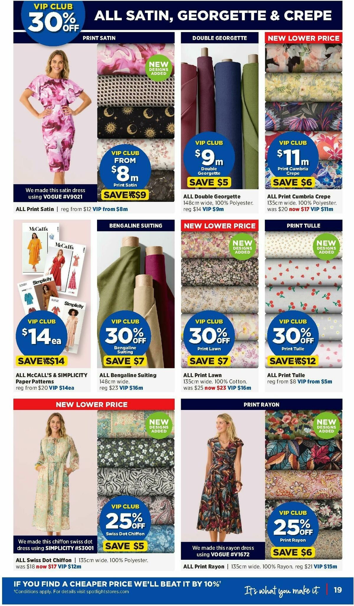 Spotlight Catalogues from 30 April