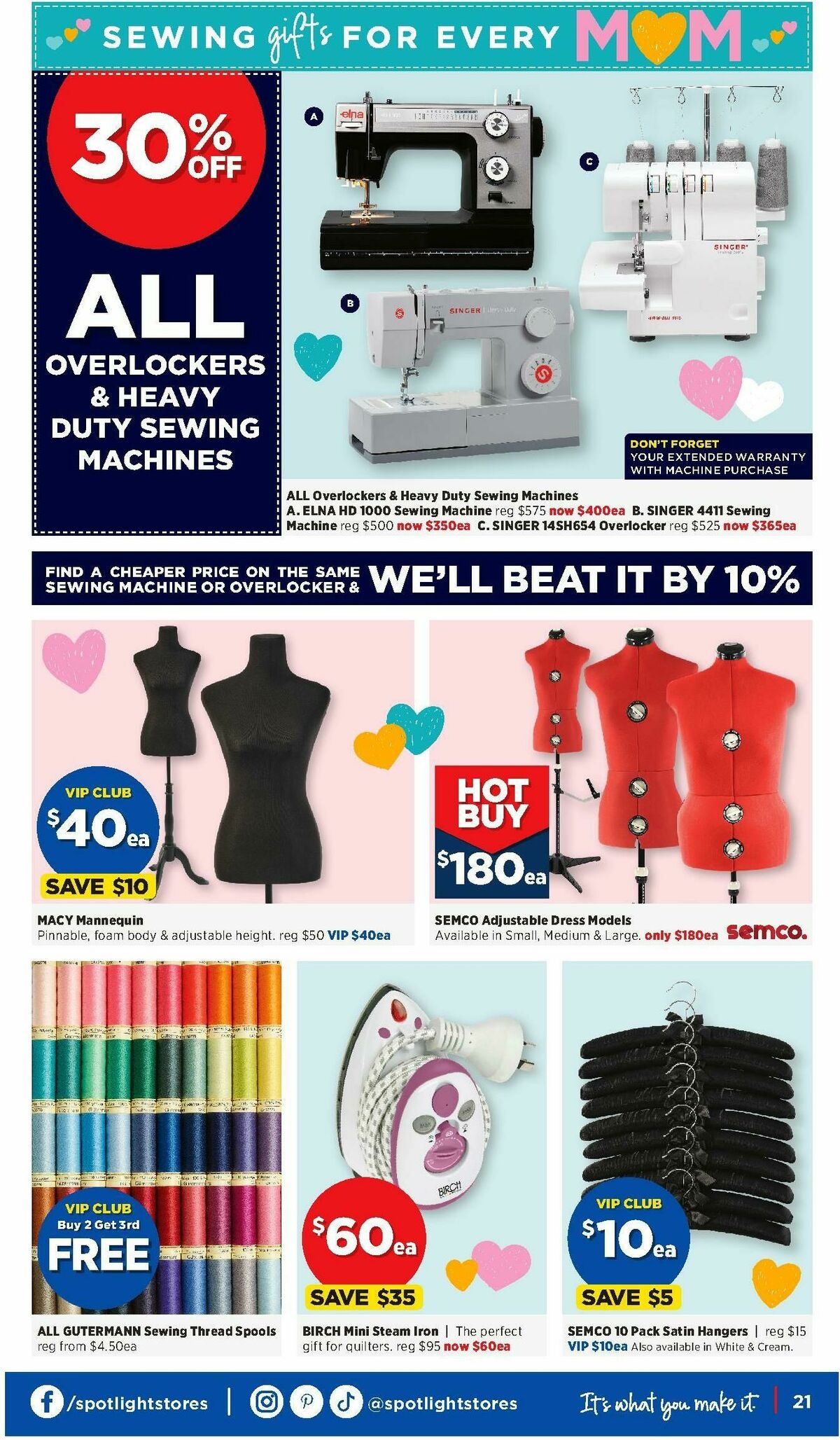 Spotlight Catalogues from 30 April