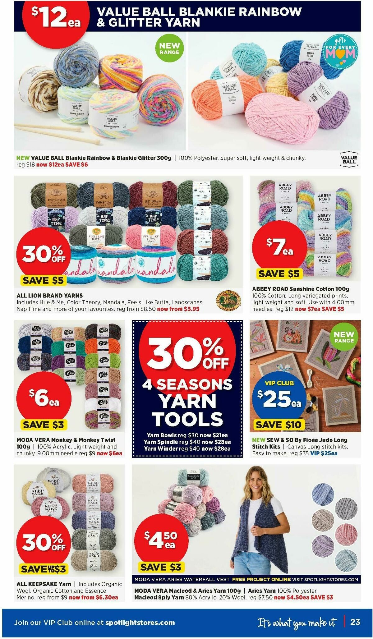 Spotlight Catalogues from 30 April