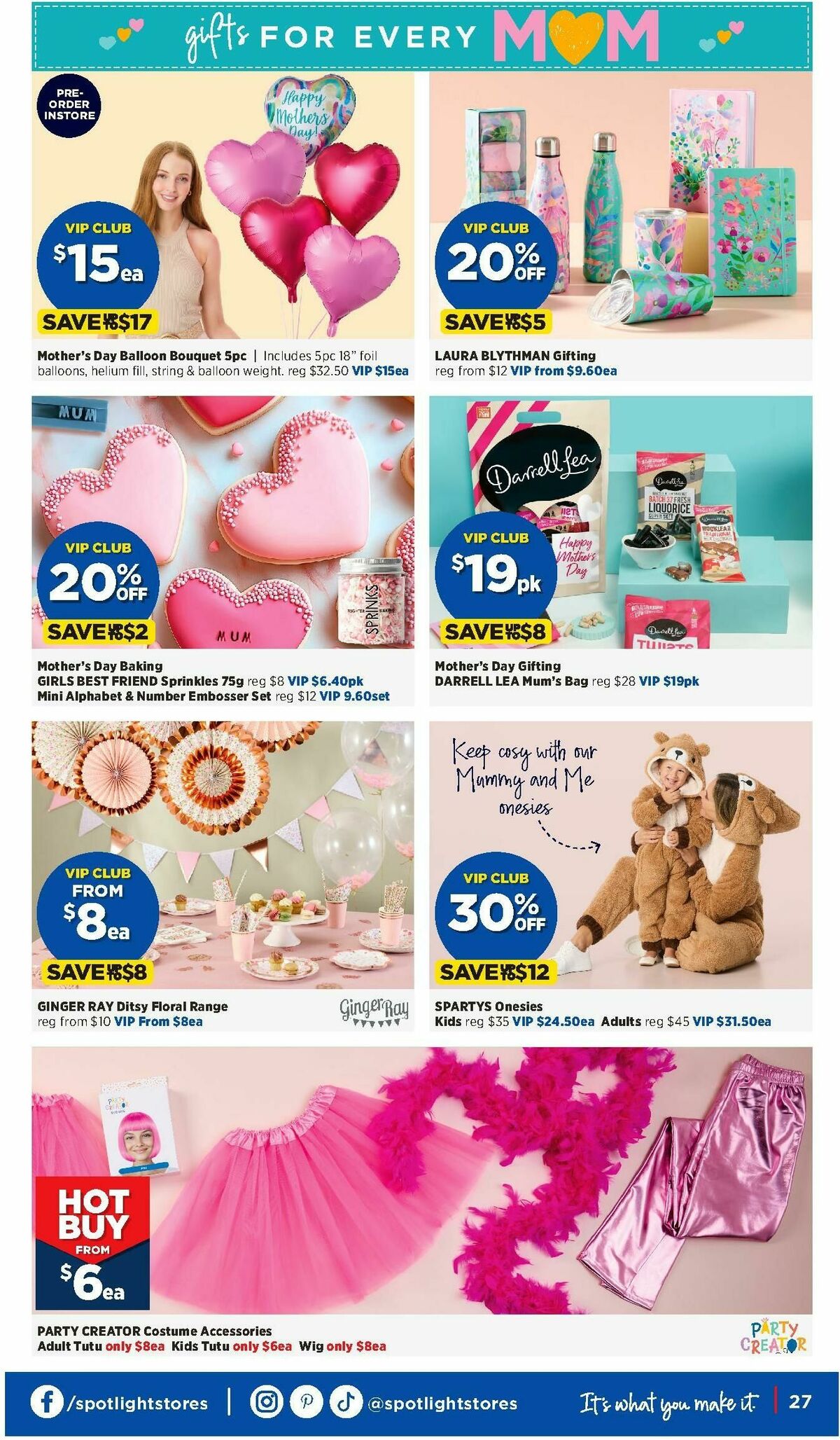 Spotlight Catalogues from 30 April