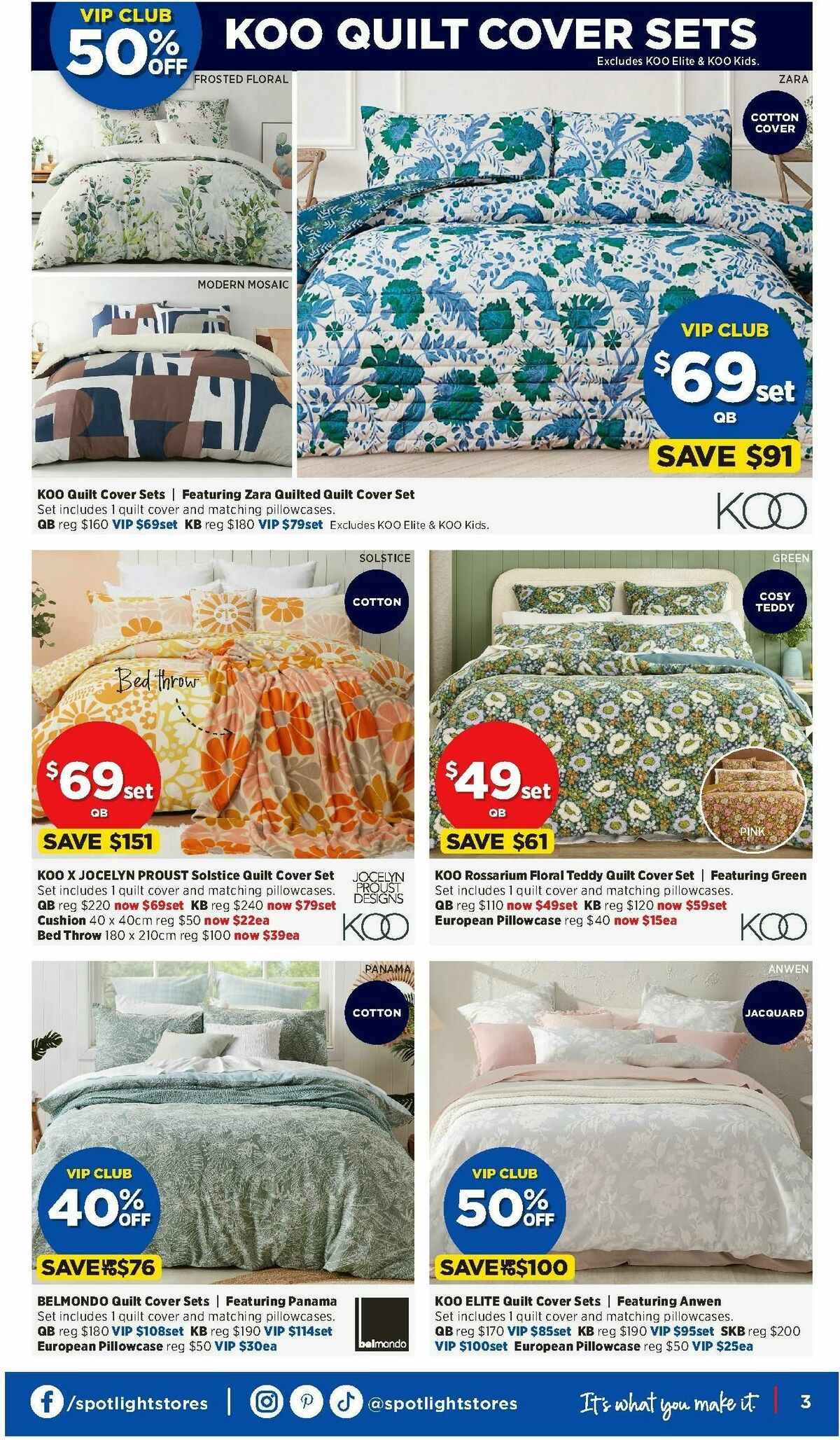 Spotlight Catalogues from 30 April